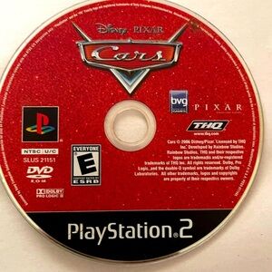 Disney Pixar Cars PlayStation 2 Video Game